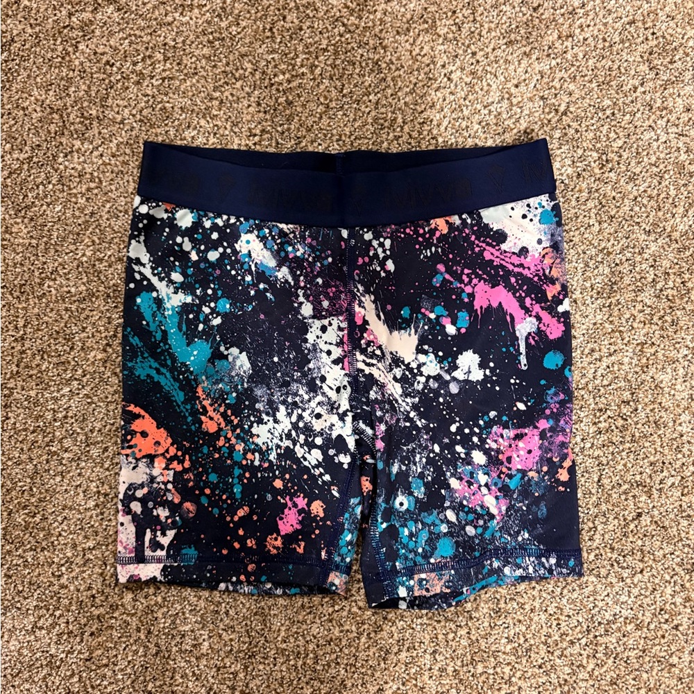 Ivivva Multicolor Activewear Bike Shorts